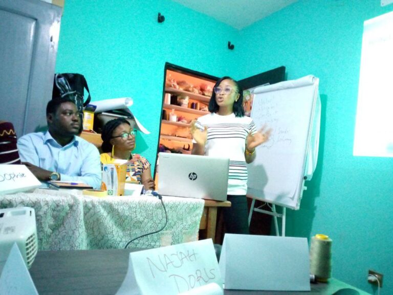 Teenalive organised an in-house training for her Staff and volunteers on Child Protection in Emergency
