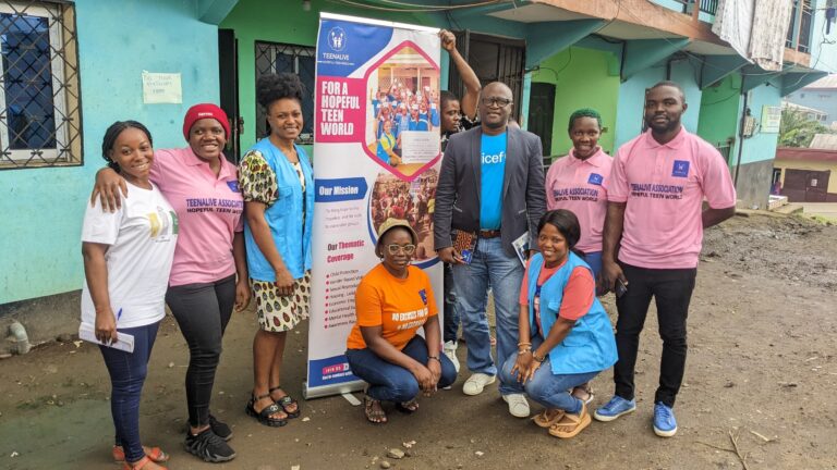 UNICEF Child Protection Specialists in Cameroon visits Teenalive